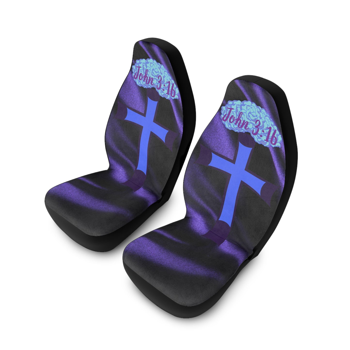 JOHN 3:16 Polyester Car Seat Covers