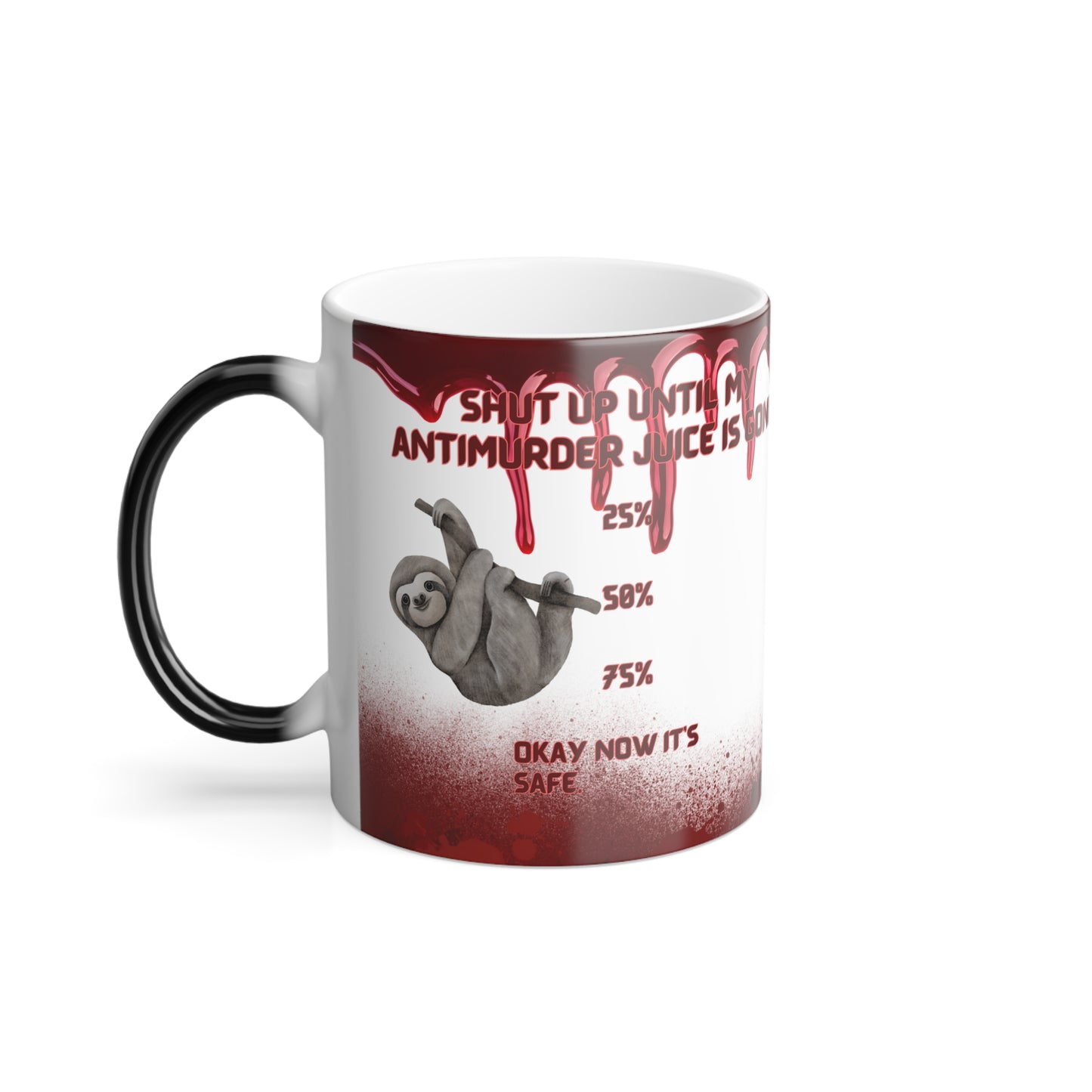 Antimurder juice Color Morphing Mug, 11oz