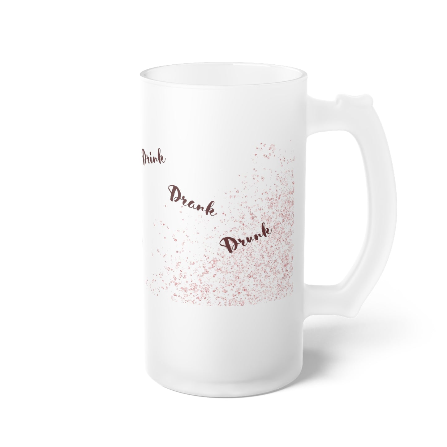 Ba Humbug 16oz Frosted Glass Beer Mug