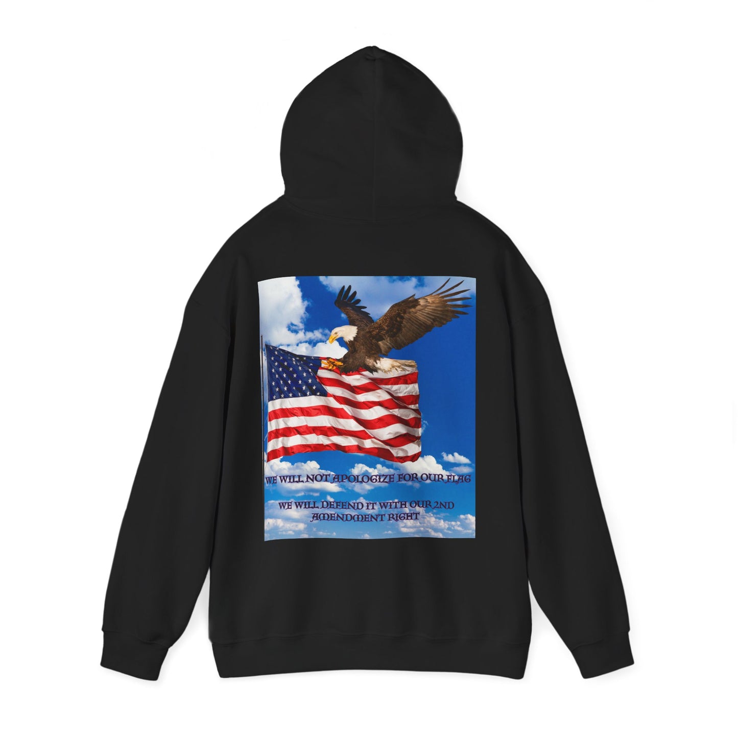 We stand for our flag Unisex Heavy Blend™ Hooded Sweatshirt
