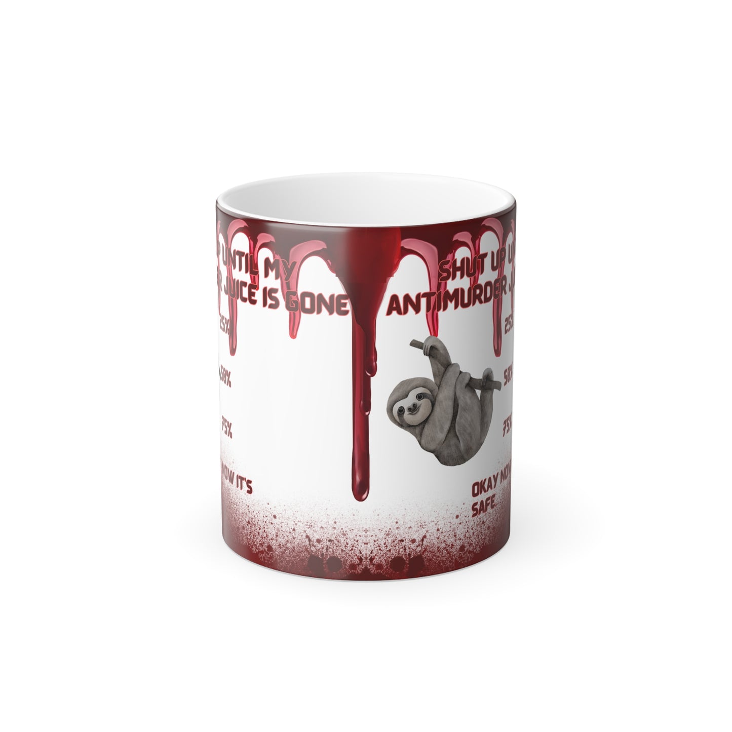 Antimurder juice Color Morphing Mug, 11oz