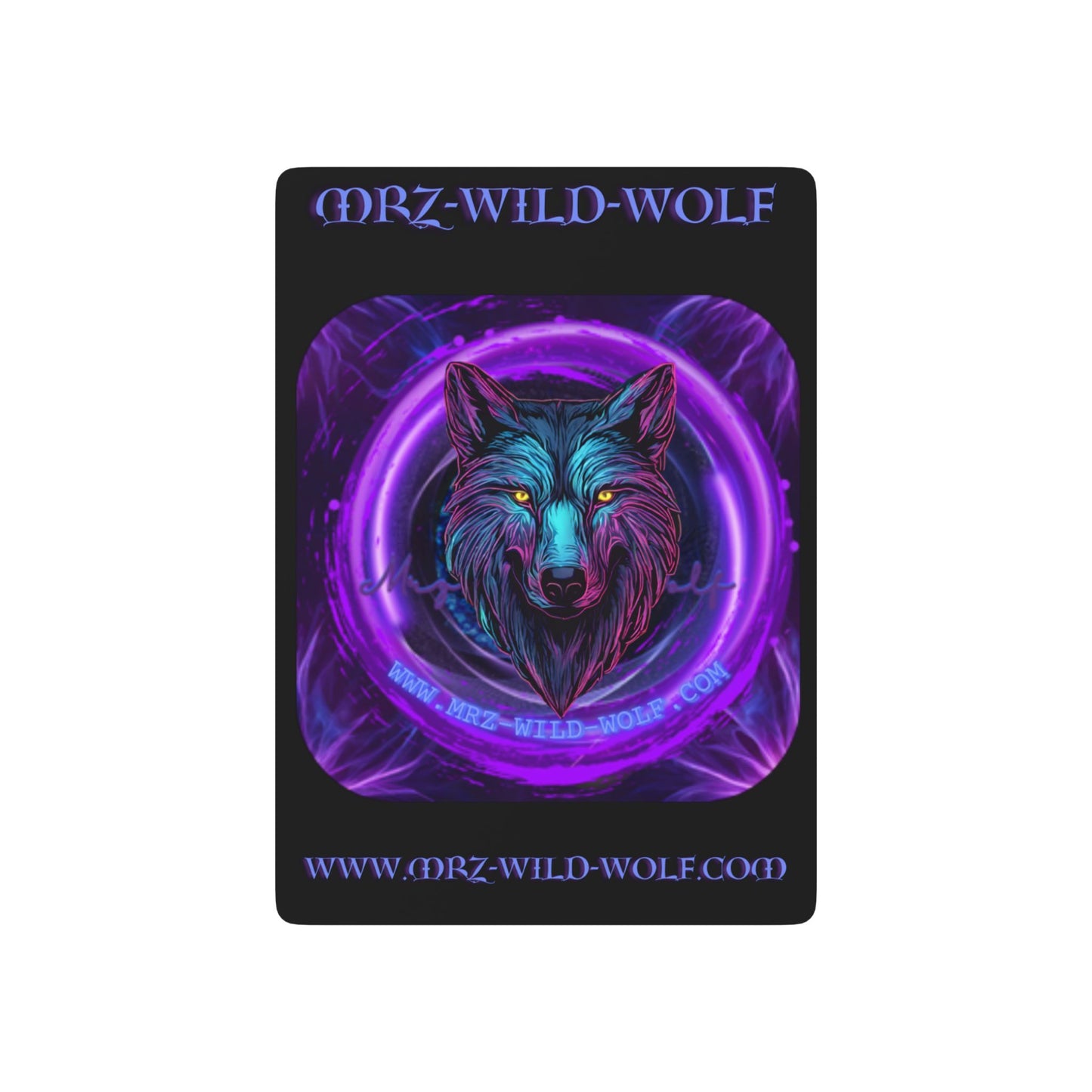 Mrz-Wild-Wolf Poker Playing Cards