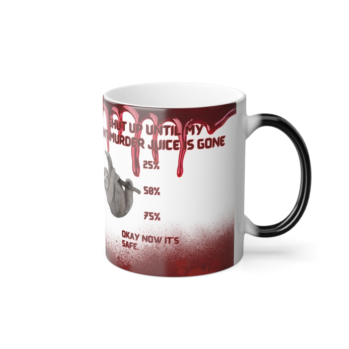 Antimurder juice Color Morphing Mug, 11oz