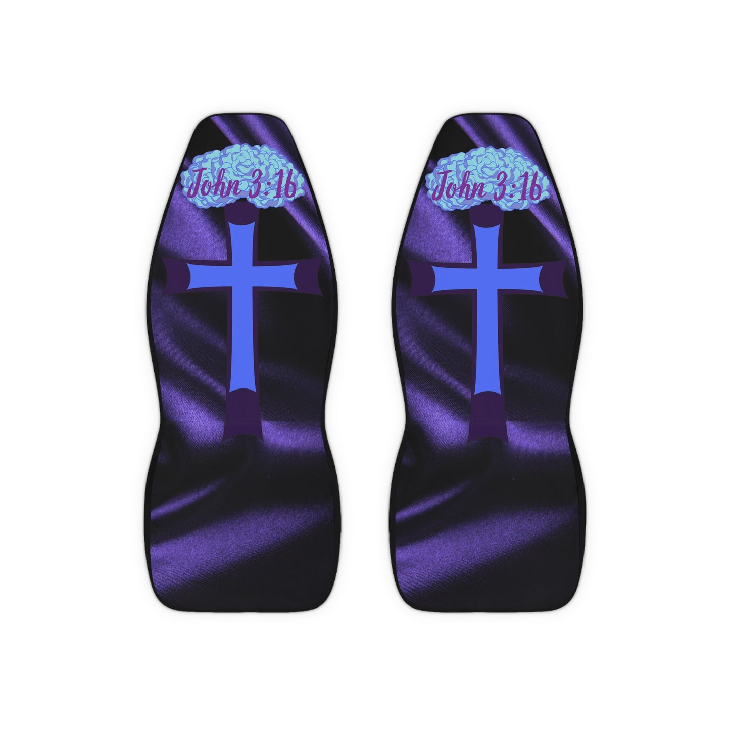 JOHN 3:16 Polyester Car Seat Covers